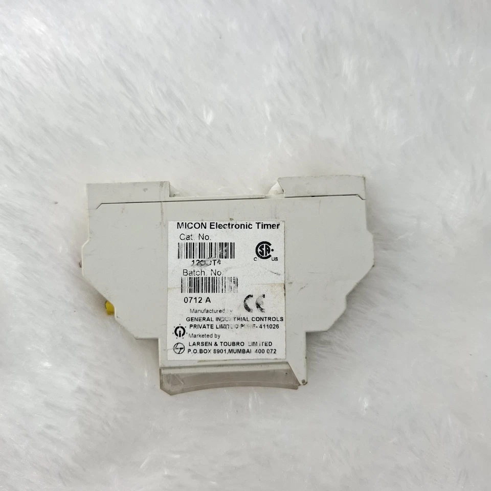 GIC (GENERAL INDUSTRIAL CONTROLS) 120DT ELECTRONIC TIMER SERIES 175